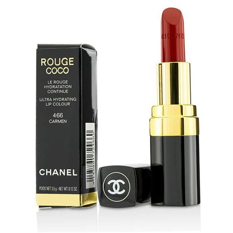 chanel carmin|ROUGE COCO Ultra hydrating lip colour 466.